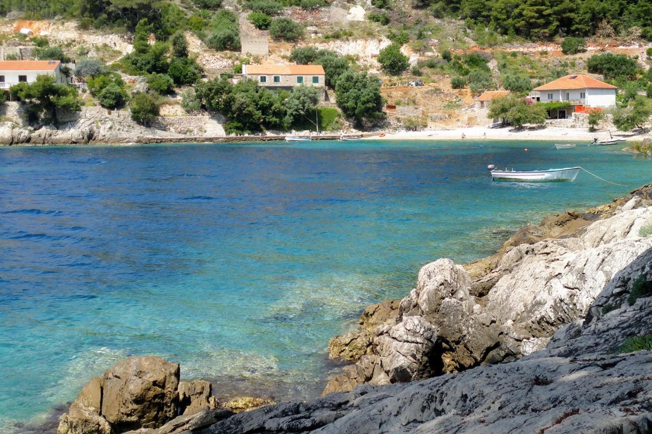 Seaside Secluded Apartments Cove Torac, Hvar - 575 Gdinj エクステリア 写真